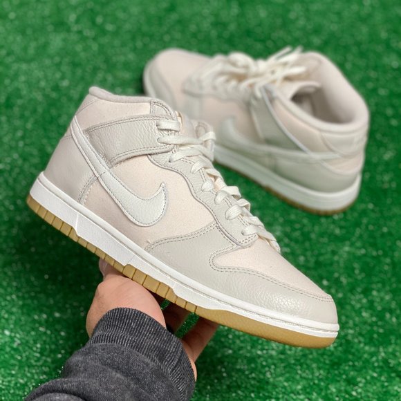 Nike Dunk Mid Light Orewood Brown Gum DZ2533-100 Men\'s Size 15 Beige Tan Shoes Nike Dunk Mid  main image 2